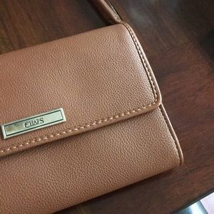 Chaps wristlet/crossbody
